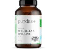 Puhdas+ Premium Chlorella &amp; Spirulina 500 mg 300 tbl
