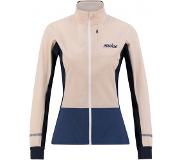 Swix - Women's Motion Premium Jacket - Juoksutakki XL, beige/valkoinen/sininen