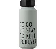 Design Letters To Go Thermo/Insulated Bottle Special Edition Grey Gree