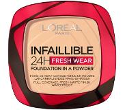 L'Oréal Infaillible 24H Fresh Wear Powder Foundation, 40 Cashmere