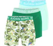 Björn Borg 3p Essential Boxer Greens, Björn Borg Bokserit ja sukat