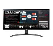 LG 29WP500-B tietokoneen litteä näyttö 73,7 cm (29") 2560 x 1080 pikseliä UltraWide Full HD LED Musta