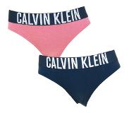 Calvin Klein Lapsi - 2-Pack Panties Petalred/Navyiris - 12-14 Years - Pink