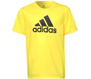 Adidas Designed To Move Big Logo Short Sleeve T-shirt Keltainen 8-9 Years