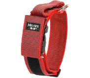 JULIUS K-9 C&G - Super-grip collar.with Kahva red/grey 50mm/47-67cm