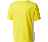 Adidas Entrada 18 Short Sleeve T-shirt Keltainen 15-16 Years