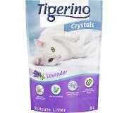 Tigerino 3 x 5 l Tigerino Crystals -kissanhiekkaa erikoishintaan! - Lavendel