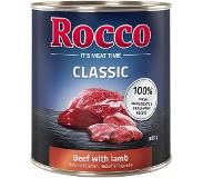 Rocco Classic -säästöpakkaus 24 x 800 g - nauta ja lammas