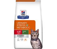 Hill's Pet Nutrition Feline -säästöpakkaus - c/d Urinary Stress + Metabolic (2 x 8 kg)