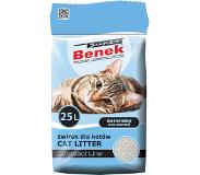 Benek Compact Natural 25l Cat Litter Valkoinen