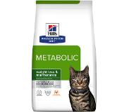 Hill's Pet Nutrition Feline -säästöpakkaus - Metabolic Weight Management - kana (2 x 8 kg)