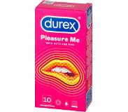 Durex Pleasure Me Kondomit 10 kpl - Kirkas