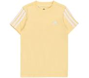 Adidas Essentials 3 Stripes Short Sleeve T-shirt Keltainen 3-4 Years Tyttö