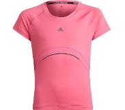 Adidas Aeroready Hit Short Sleeve T-shirt Pinkki 13-14 Years