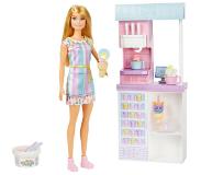 Barbie Ice Cream Shop Playset Doll And Accessories Monivärinen 4 Years