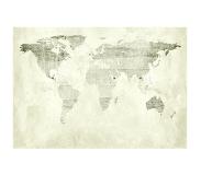 Artgeist Green Continents itseliimautuva fototapetti