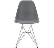 Vitra Eames Plastic Side Chair DSR Granite Grey 56 Chrome