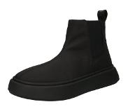 Hugo Boss Cupsole Chelsea boots with branded tape