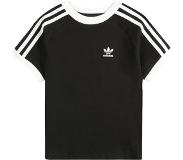 Adidas Adicolor 3 Stripes Short Sleeve T-shirt Musta 5-6 Years Poika
