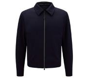 HUGO BOSS Zip-up slim-fit jacket in stretch fabric