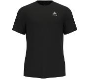 Odlo Essential Flyer Short Sleeve T-shirt Musta M Mies