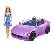 Barbie Doll And Her Convertible Monivärinen