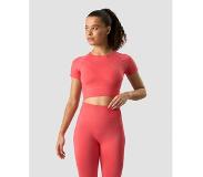 ICANIWILL Define Seamless Cropped T-shirt Coral