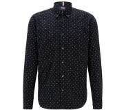 Hugo Boss Regular-fit shirt in patterned cotton baby corduroy