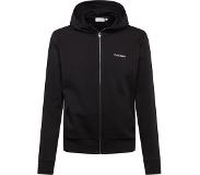 Calvin Klein Micro Logo Repreve Full Zip Sweatshirt Musta L Mies