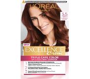 L'Oréal Excellence Creme Hair Color 5.5 Light Mahogany Brown 1 kpl - Hiusväri Luxplusista