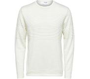 Selected Maine Crew Neck Sweater Valkoinen M Mies