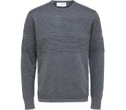 Selected Maine Crew Neck Sweater Harmaa XL Mies