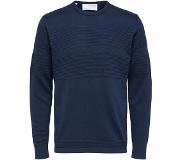 Selected Maine Crew Neck Sweater Sininen L Mies