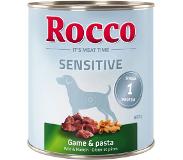 Rocco Sensitive 6 x 800 g - riista & pasta