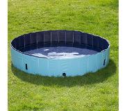 Zooplus Exclusive Dog Pool Keep Cool -kahluuallas koiralle - Ø 120 x K 30 cm (peitteen kanssa)