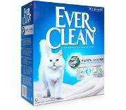 Ever Clean Total Cover -kissanhiekka, paakkuuntuva - hajustamaton - 6 l