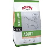 Arion Original Adult Medium Breed Lohi & Riisi -koiranruoka, 12 kg