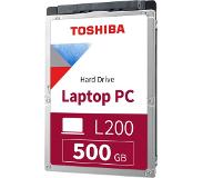 Toshiba L200 0.5TB 2.5" Serial ATA-300 5400opm