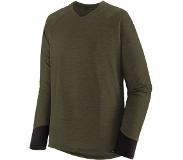 Patagonia - L/S Dirt Craft Jersey - Pyöräilypusero M, oliivinvihreä/ruskea