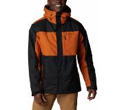 Columbia Men's Tipton Peak II Insulated Jacket Musta / Oranssi L