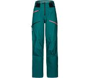 Ortovox - Women's 3L Deep Shell Pants - Hiihto- ja lasketteluhousut S, sininen/turkoosi