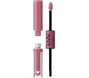 NYX Shine Loud High Pigment Lip Shine, 26 Fierce Flirt