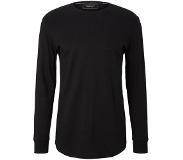 Tom Tailor 1033022 Long Sleeve T-shirt Musta M Mies