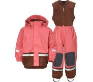 Didriksons Lapsi - Boardman Kids 7 Rain Set Peach Rose - 80 cm - Pink