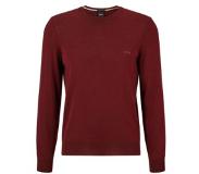 Hugo Boss Logo-embroidered sweater in responsible wool