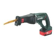 Metabo ASE 18 LTX Puukkosaha sis. 4,0 Ah:n akut ja laturin