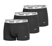 Nike Eday Cotton Stretch Boxer 3 Units Musta M Mies