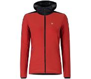 Montura Sporty Winter Hooded Fleece Punainen M Nainen
