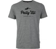 Pally'Hi - Classic Peak Logo - T-paidat L, harmaa