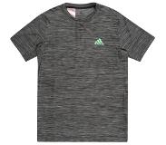 Adidas Heather Short Sleeve T-shirt Harmaa 11-12 Years